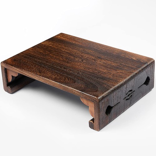 Low wood stool - low, stool,