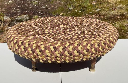 Vintage large round - large, low