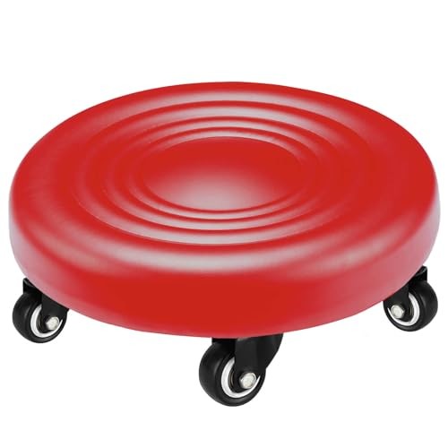 Low rolling stool with wheels - rolling,
