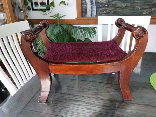 Antique scrolled legged - antique,